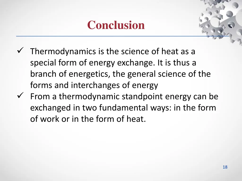 conclusion