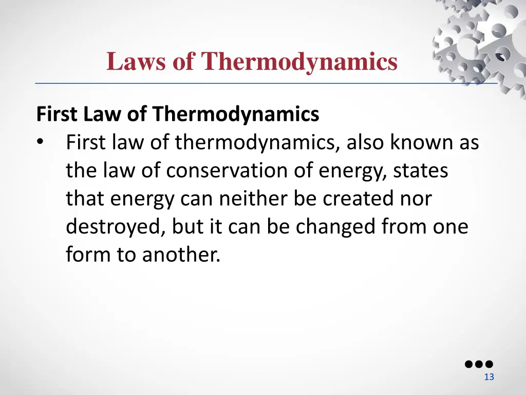 laws of thermodynamics 2