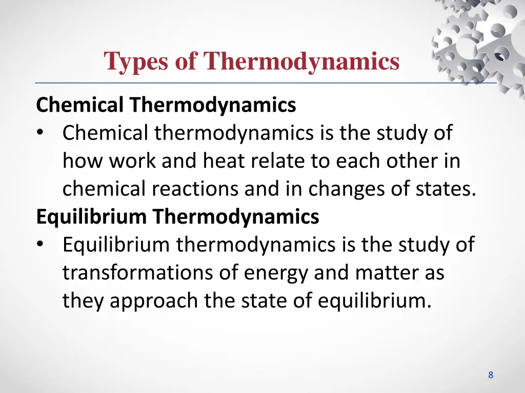 types of thermodynamics 2