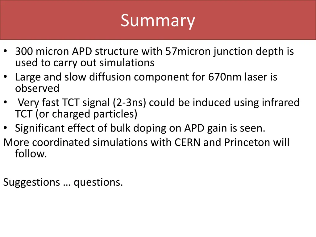 summary