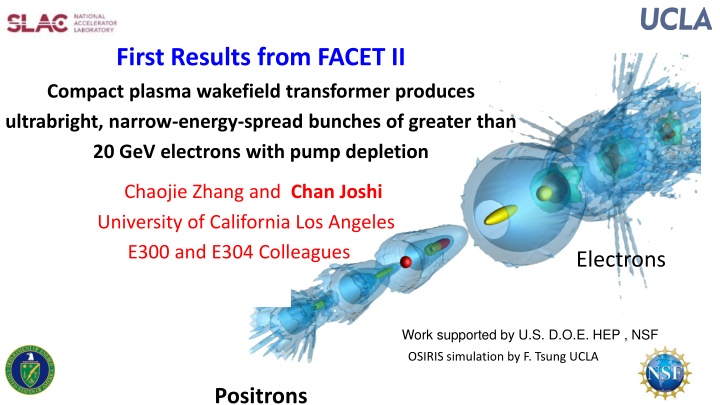 first results from facet ii compact plasma