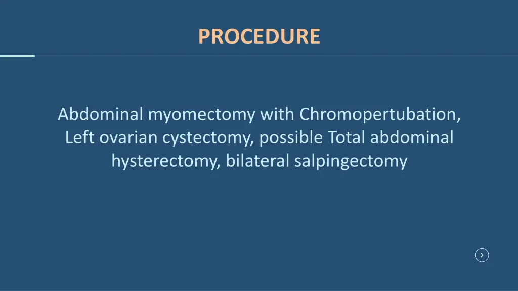 procedure