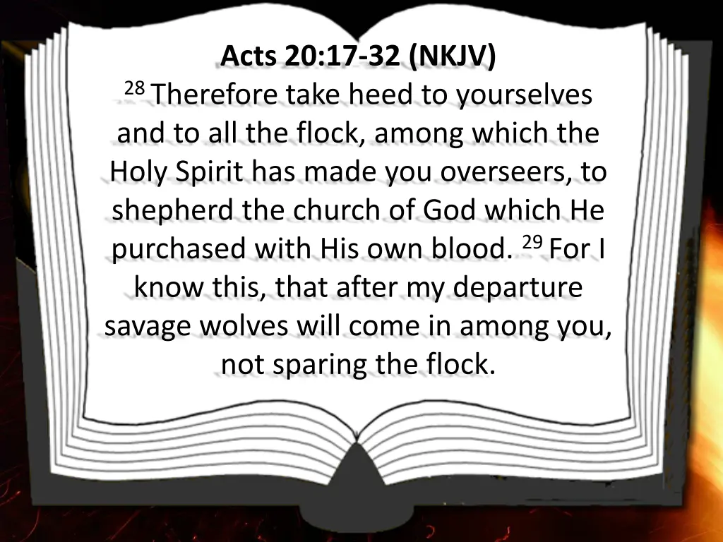acts 20 17 32 nkjv 28 therefore take heed