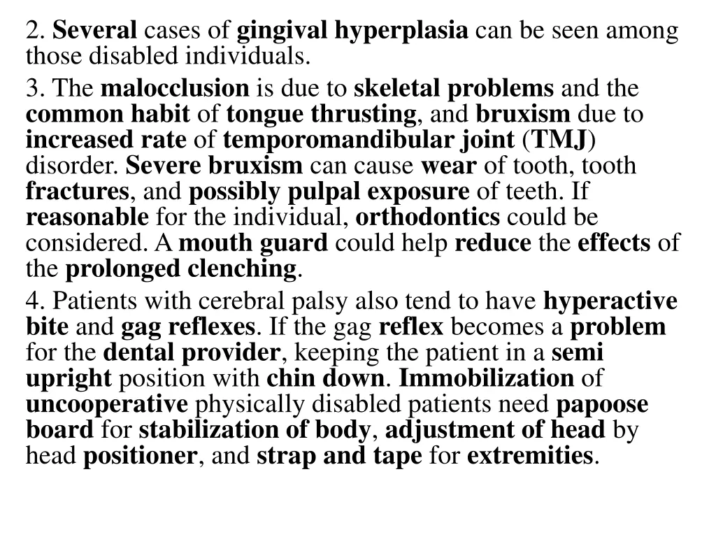 2 several cases of gingival hyperplasia