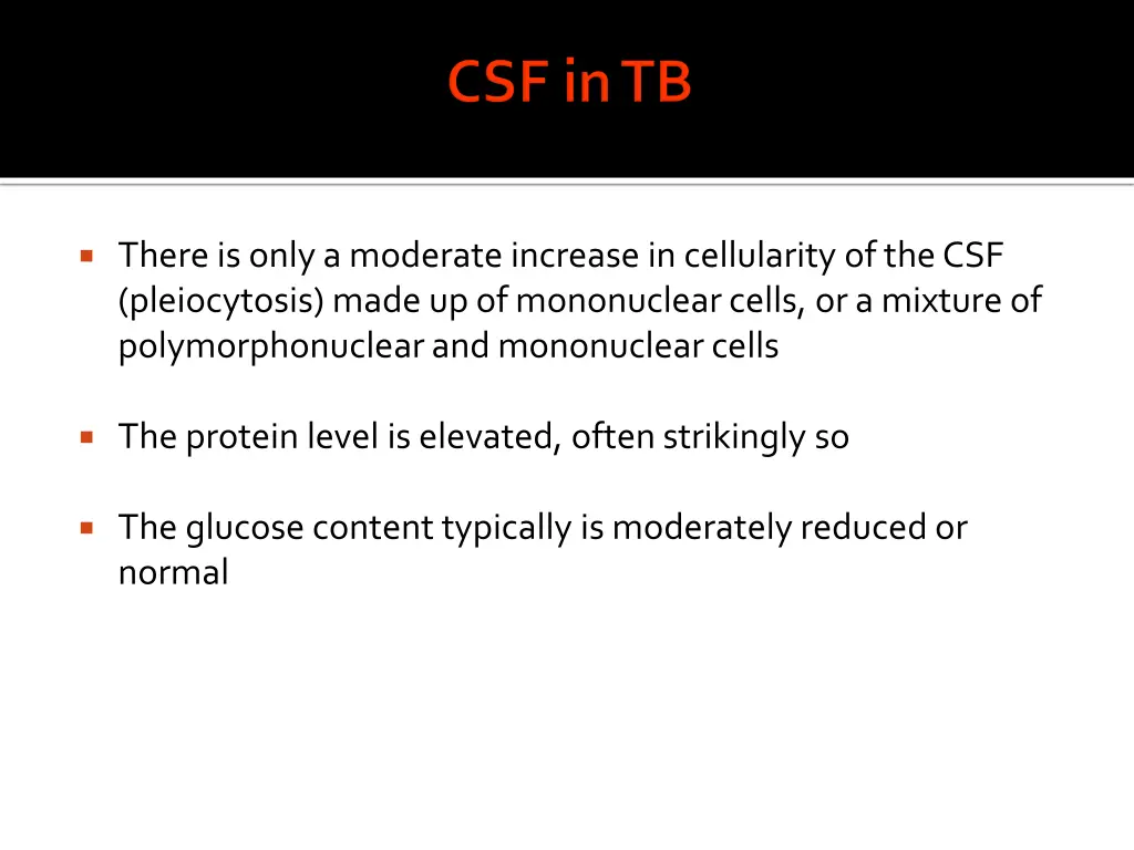 there is only a moderate increase in cellularity