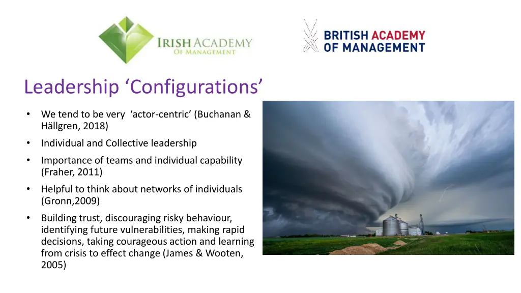 leadership configurations