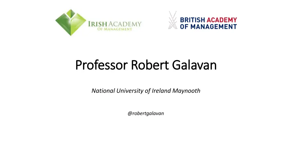 professor robert professor robert galavan