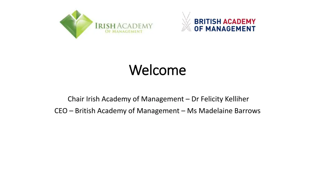 welcome welcome