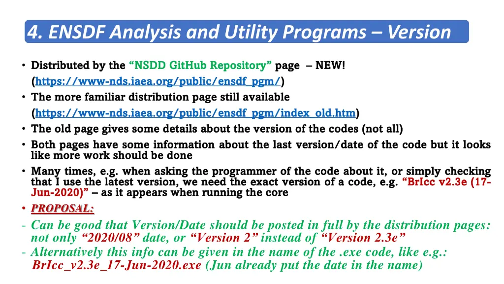 4 ensdf analysis and utility programs version