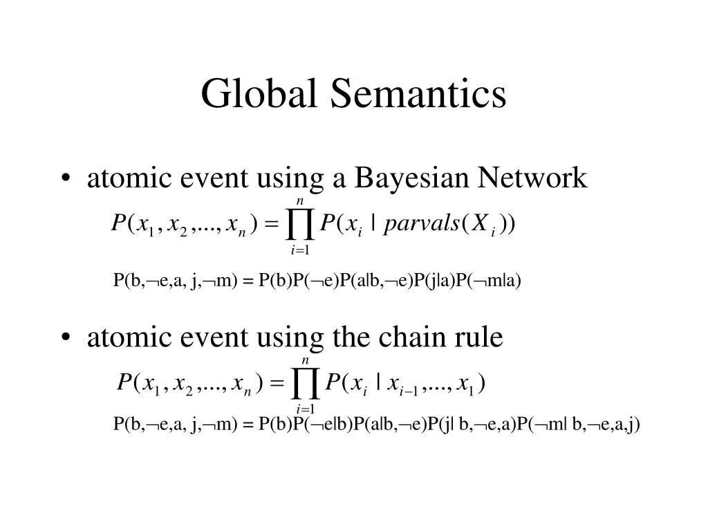 global semantics