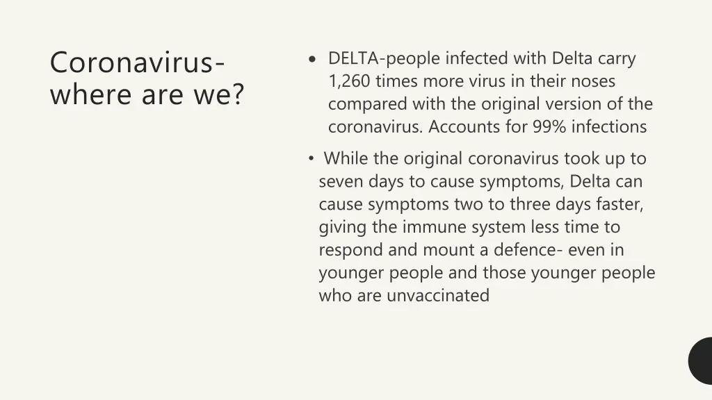 coronavirus where are we