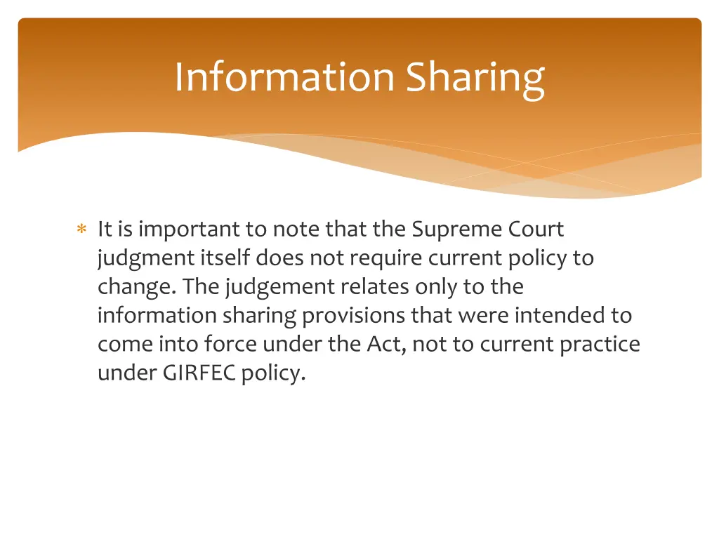information sharing