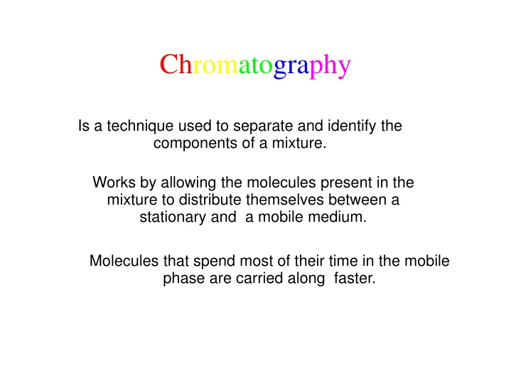 chromatography
