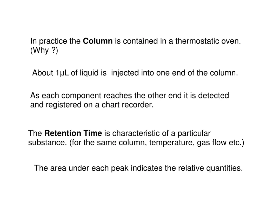 in practice the column is contained