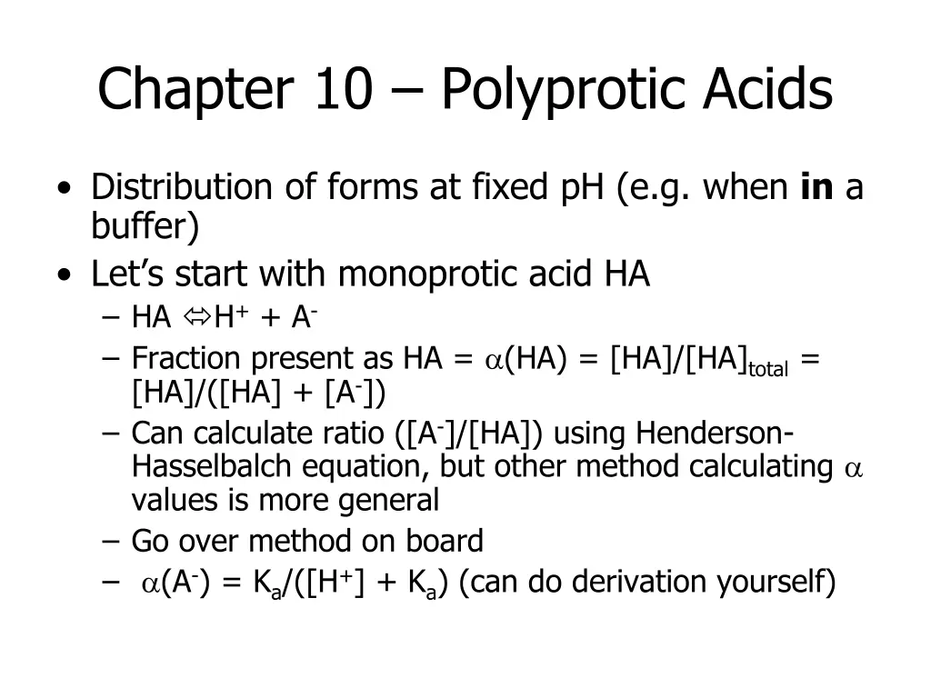 chapter 10 polyprotic acids 1