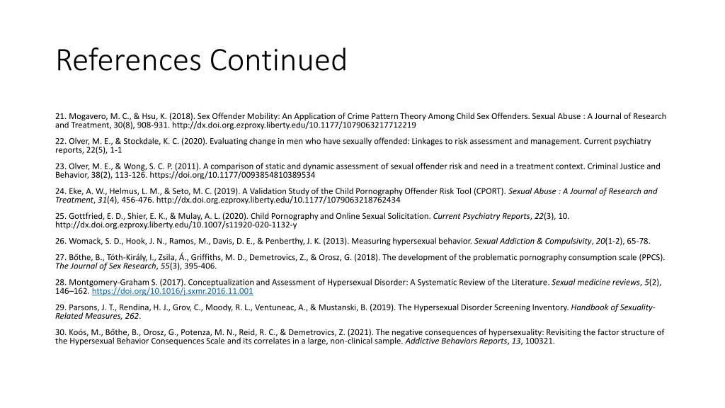 references continued 1