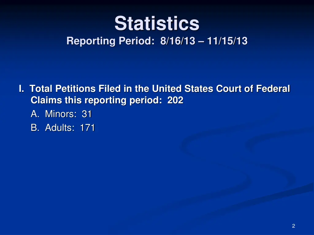 statistics