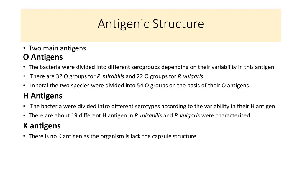 antigenic structure