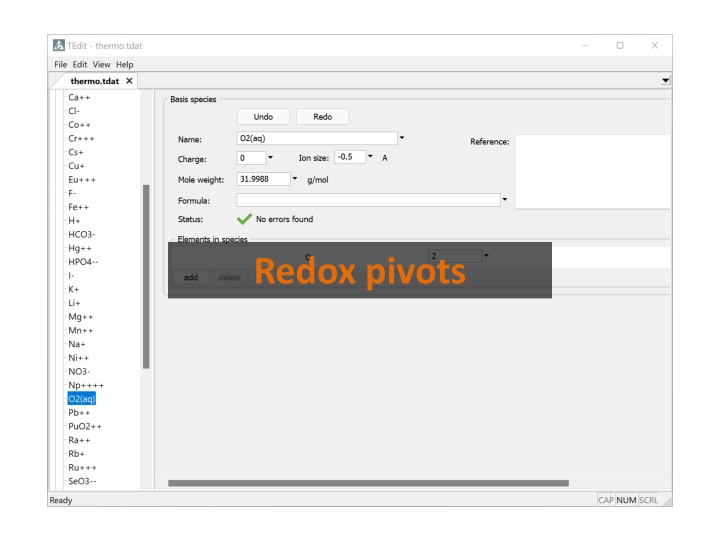 redox pivots
