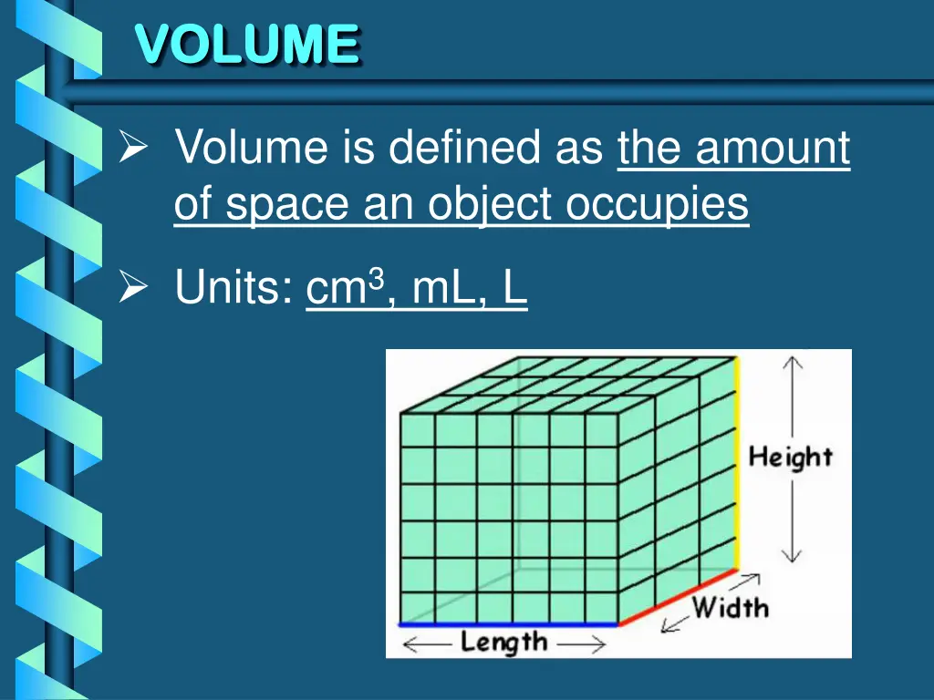volum volume e