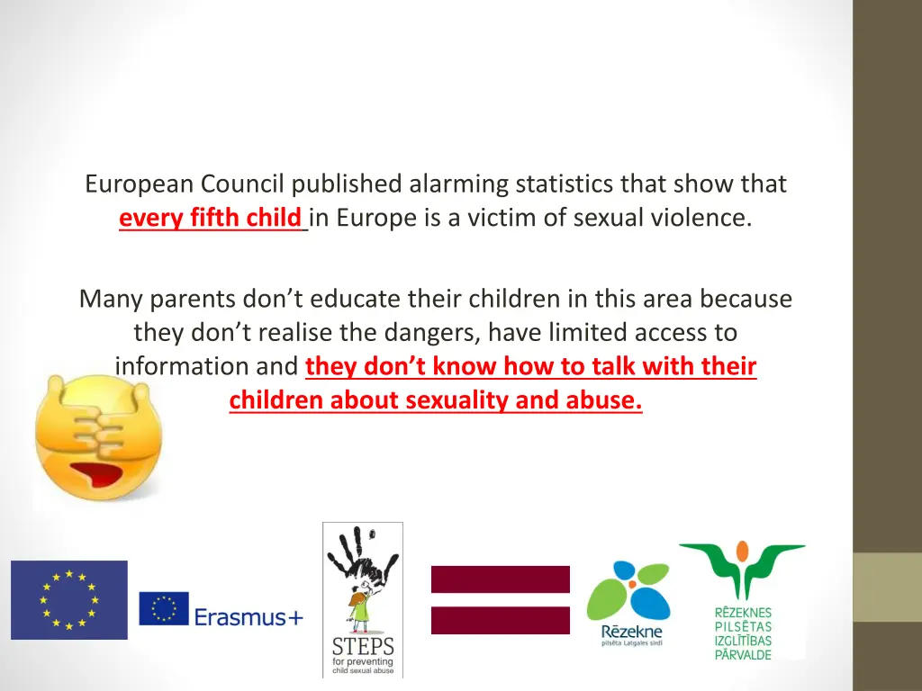 european council published alarming statistics