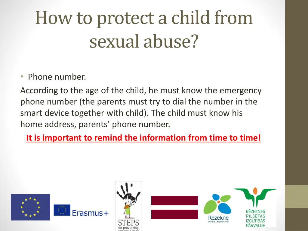 how to protect a child from sexual abuse 2