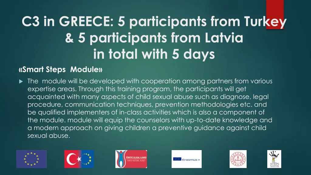 c3 in greece 5 participants from turkey