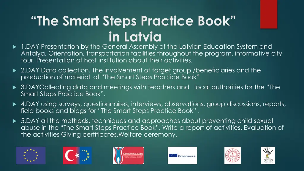 the smart steps practice book in latvia