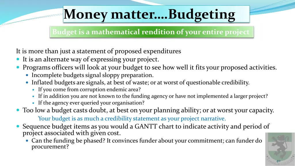 money matter budgeting