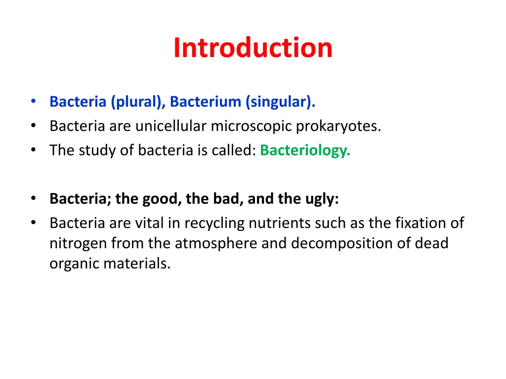introduction