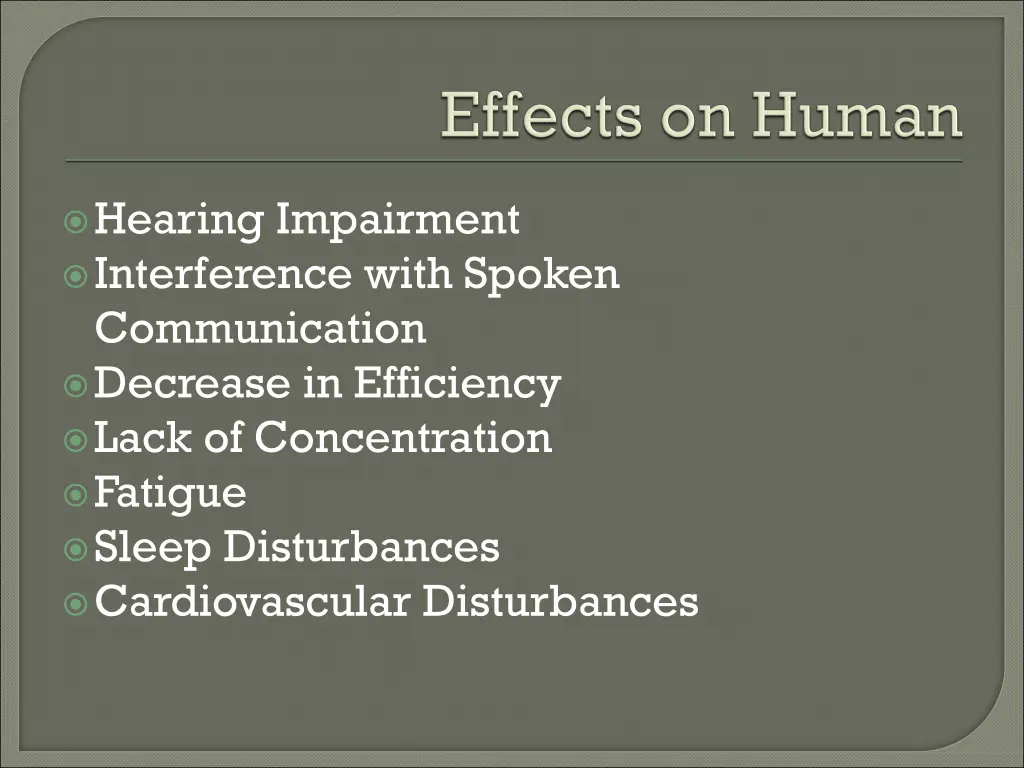 hearing impairment interference with spoken