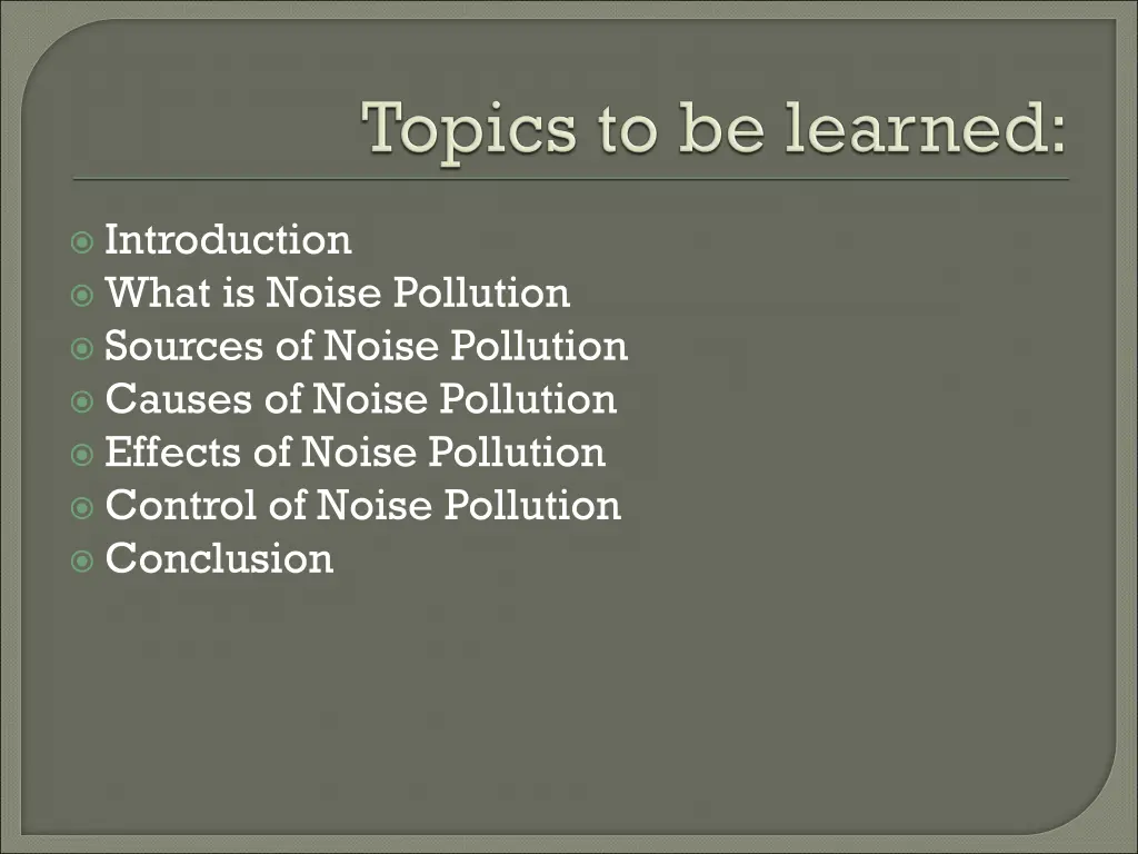 introduction what is noise pollution sources