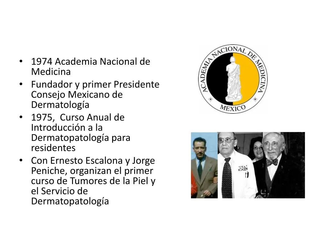 1974 academia nacional de medicina fundador