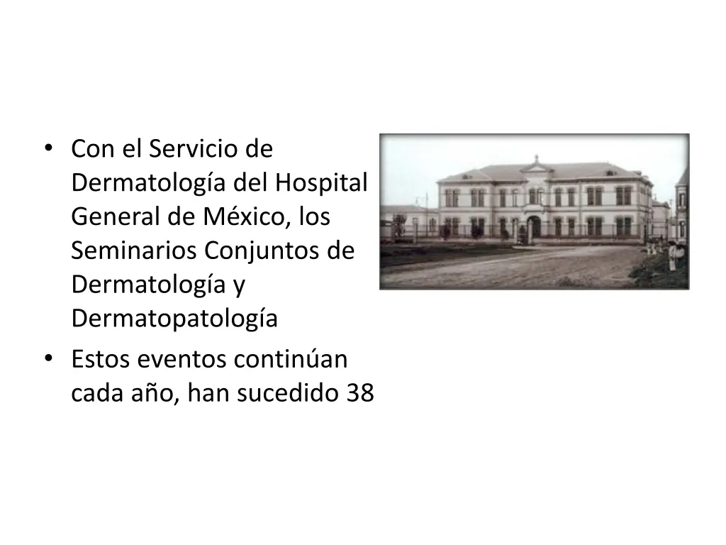 con el servicio de dermatolog a del hospital