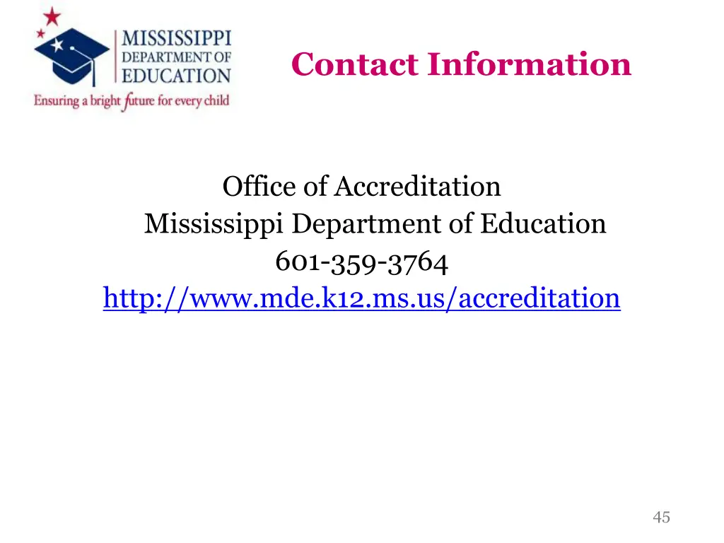 contact information