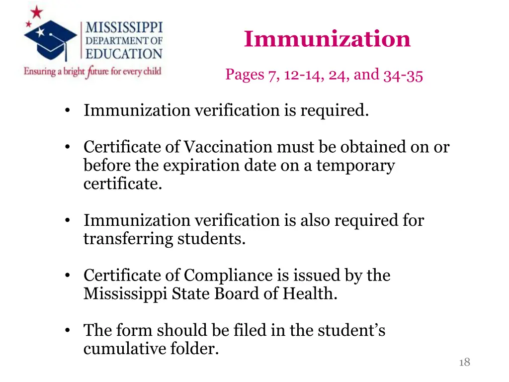 immunization