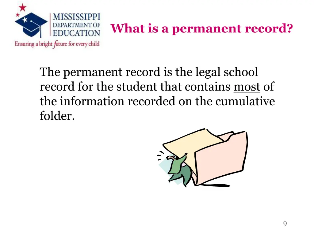what is a permanent record