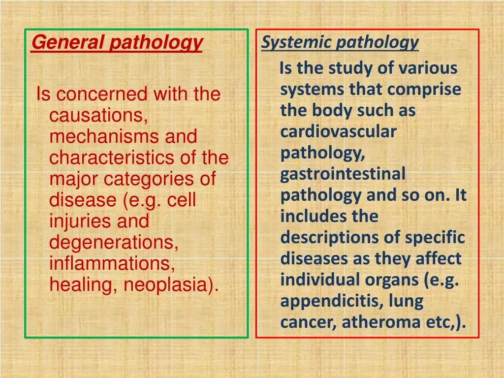 general pathology