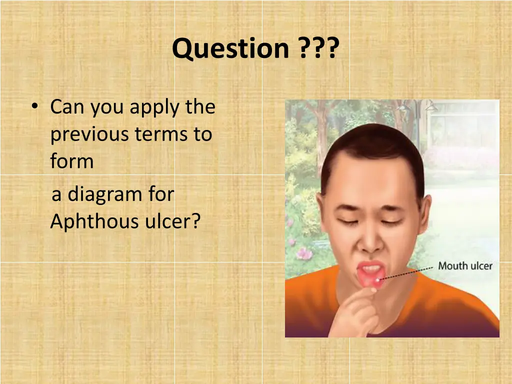 question