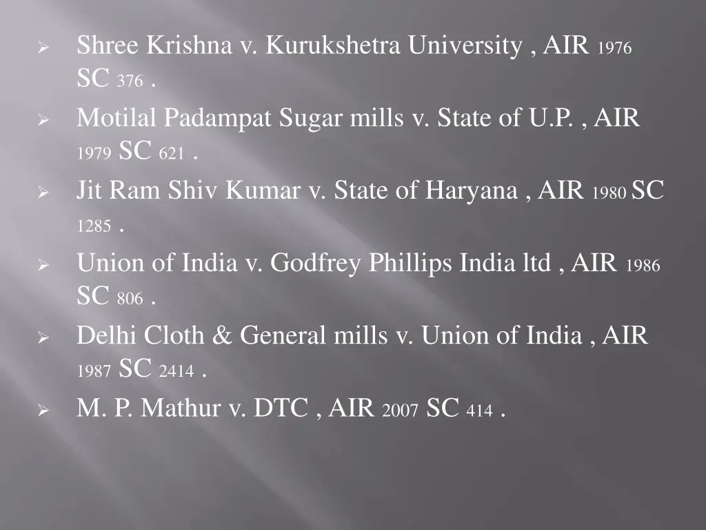 shree krishna v kurukshetra university air 1976