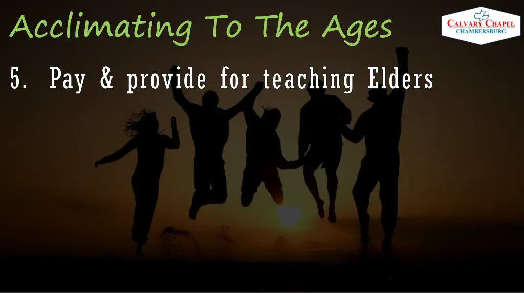acclimating to the ages pay provide for teaching