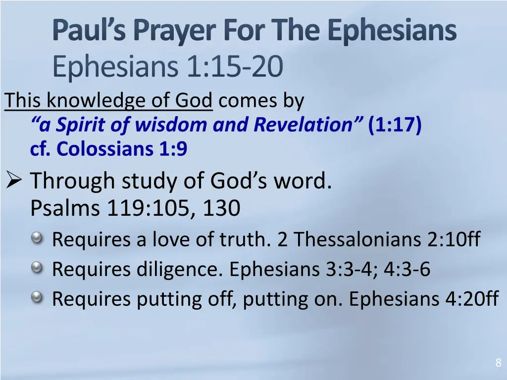 paul s prayer for the ephesians ephesians1 15 20 3