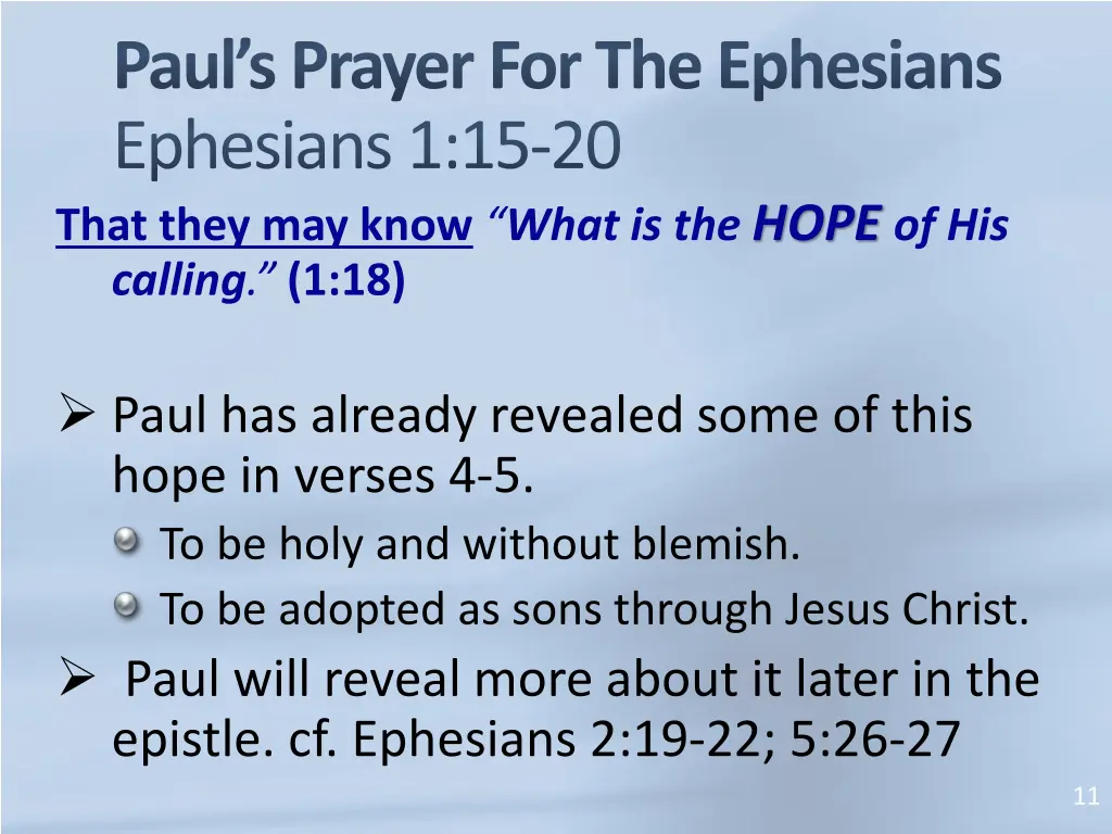 paul s prayer for the ephesians ephesians1 15 20 6