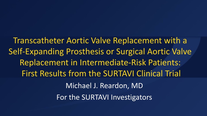 transcatheter aortic valve replacement with