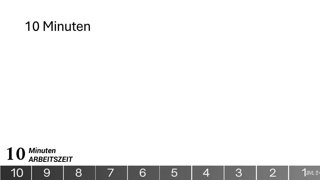 10 minuten