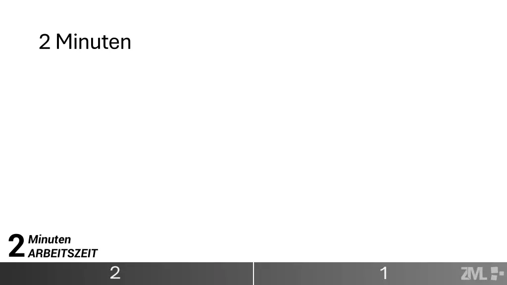 2 minuten