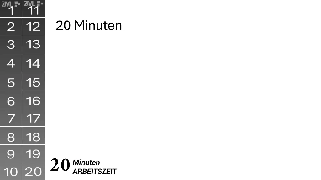 20 minuten 1