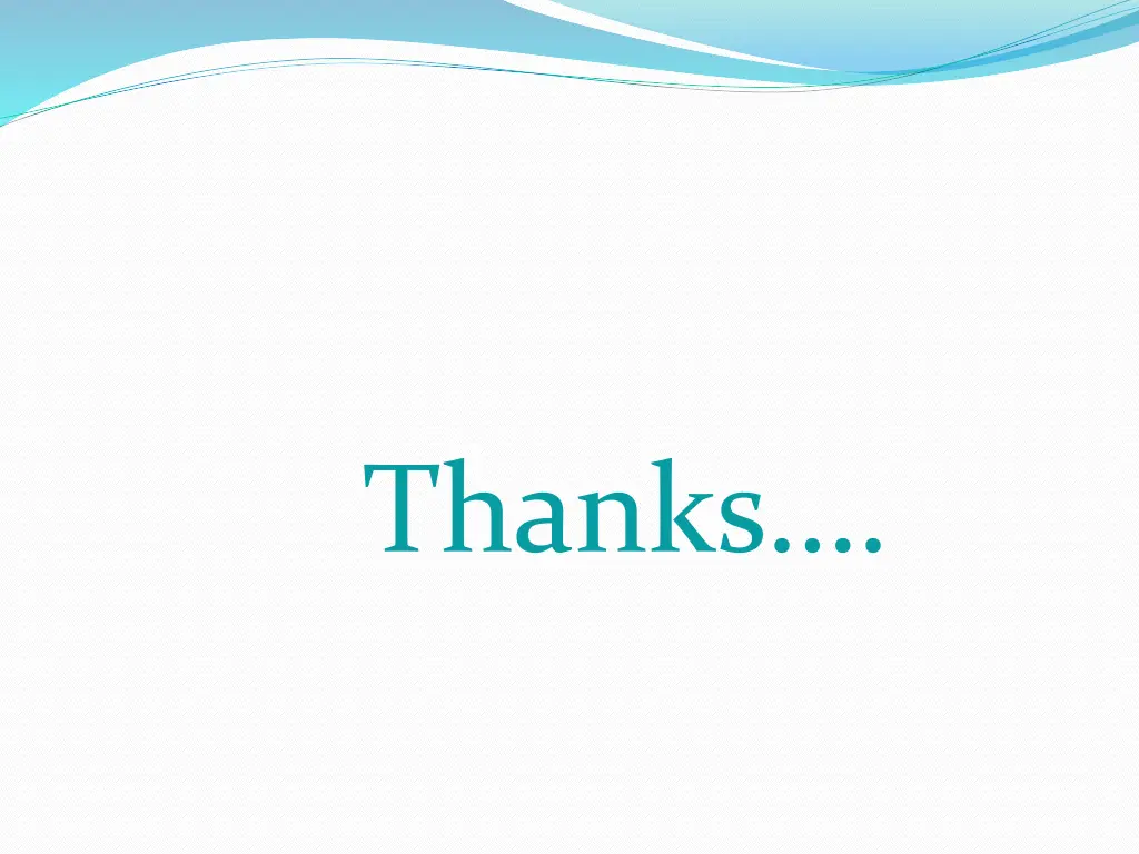 thanks