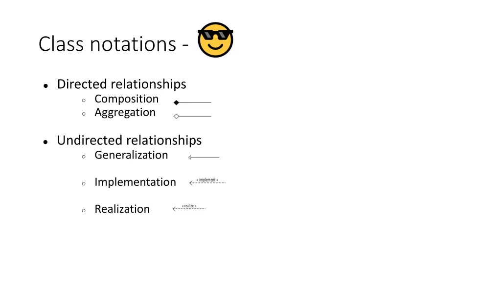 class notations 1