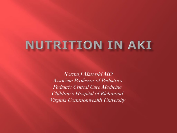 norma j maxvold md associate professor